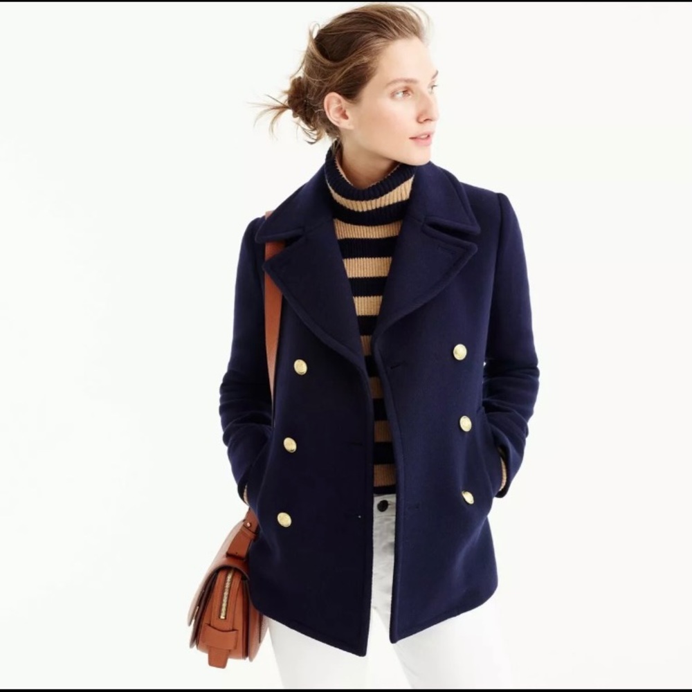 JCrew Classic Majesty Peacoat
